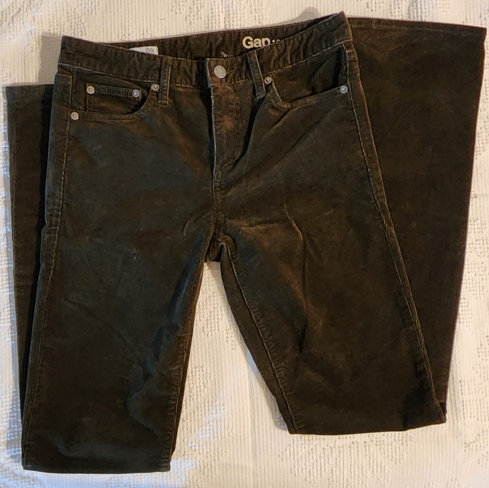 Gap Olive Green Corduroys